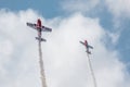 G Force Aeros little and large climbing side by side