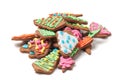 Shot of gingerbreads Royalty Free Stock Photo