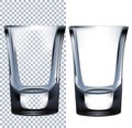 Shot Glass. Vector illustration Royalty Free Stock Photo