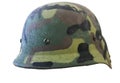 Green camouflage military army bullet proof kelvar helmet