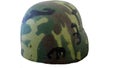 Green camouflage military army bullet proof kelvar helmet