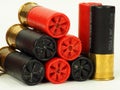 Shot gun shells Royalty Free Stock Photo