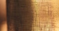 Shot of linen transparent curtains with sunset light Royalty Free Stock Photo