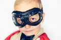 Shot of little boy in aviator glasses