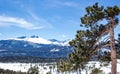 Long's Peak in Rocky Mountain National Park Royalty Free Stock Photo