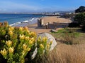 Monterey Bay and Fisherman`s Wharf Royalty Free Stock Photo