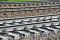 Metals on rail track