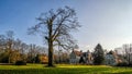 Senden, Coesfeld, Munsterland December 2017 - Watercastle Wasserschloss Schloss Senden during sunny day in Winter Royalty Free Stock Photo