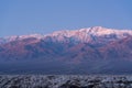 Shot of the Panamint Range