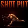 Shot put athlete