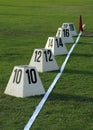 Shot Put Field Royalty Free Stock Photo