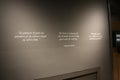 Shot of the quotes by Edmund Burke from the Srebrenica war museum in Sarajevo.