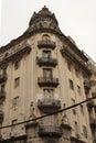 Antique building in rosario argentina in daylight