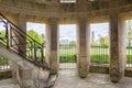 Stairway of the Pagoda of Chanteloup Amboise Loire France