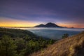 A shot from mount batur kintamani bali