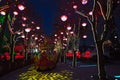Xi`an Street Illuminations Chinese New Year 2019