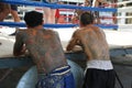 Tattoed Muay Thai Fighters