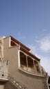 Shot of the Thousand Buddha Grottoes or Mogao caves in China