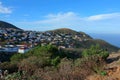Shot of Valverde - the main city of El Hierro, Canary islands Royalty Free Stock Photo