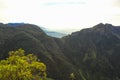 This shot was taken on the edge of the Worlds end, Horton Plains, Sri Lanka Royalty Free Stock Photo