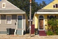 Shotgun Double Houses Royalty Free Stock Photo