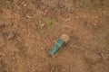 Shotgun shell laying on the ground Royalty Free Stock Photo