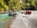 Shotover River, Queenstown, New zealand Royalty Free Stock Photo