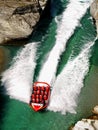 Jet Boat Ride, New Zealand Royalty Free Stock Photo