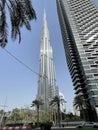 City shot and skyscrapers of Dubai, UAE