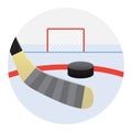 Shots on goal Royalty Free Stock Photo