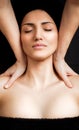 Shoulder massage Royalty Free Stock Photo