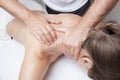 Shoulder massage Royalty Free Stock Photo