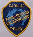 The shoulder patch of the Cadillac Police Department in Michigan