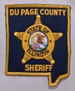 The shoulder patch of the DuPage County Sheriff Department in Illinois