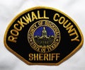 The shoulder patch of the Rockwall County Sheriff Department in Texas