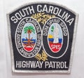 The shoulder patch of the South Carolina Highway Patrol in South Carolina