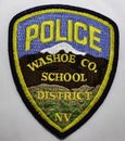 The shoulder patch of the Washoe County School District Police Department in Nevada,