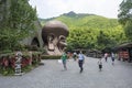 Shouxing statue in Zhuhai Park, Nanshan, Liyang, Jiangsu Province