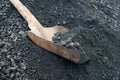 Shovel and coal Royalty Free Stock Photo