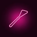 shovel icon. Elements of kitchen tools in neon style icons. Simple icon for websites, web design, mobile app, info graphics Royalty Free Stock Photo