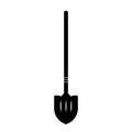 Shovel icon. vector illustration dig