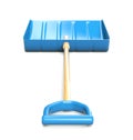 Shovel with wooden handle Royalty Free Stock Photo