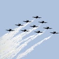 Show of force jets