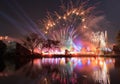 Show Light and Firework at Thailand