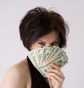 Show me the money! Royalty Free Stock Photo