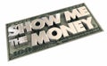 Show Me the Money Cash Income Contract Royalty Free Stock Photo