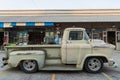 Show old chevrolet truck at Night market, Srinakarin road, Thailand Royalty Free Stock Photo