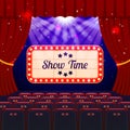 Show Time Concept Royalty Free Stock Photo