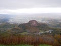 Showa-Shinzan is is a volcanic lava dome in the Shikotsu-Toya Na Royalty Free Stock Photo