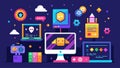 A showcase of colorful and engaging games each one designed and created by a young coder at a youth coding symposium